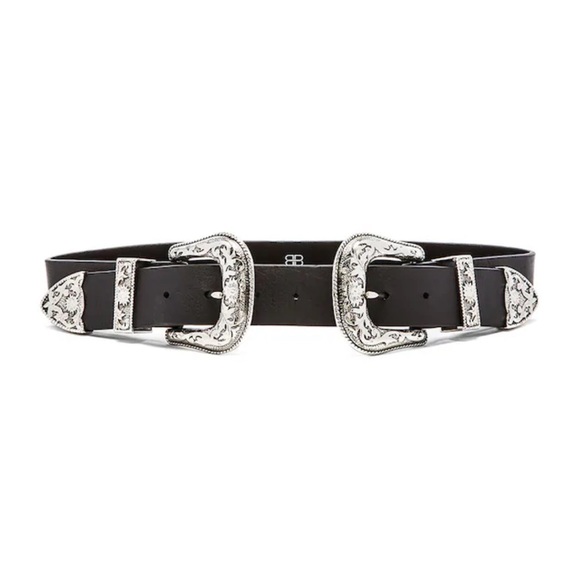 REVOLVE Accessories - Bri Bri Waist Belt in Black & Silver
B-Low the Belt